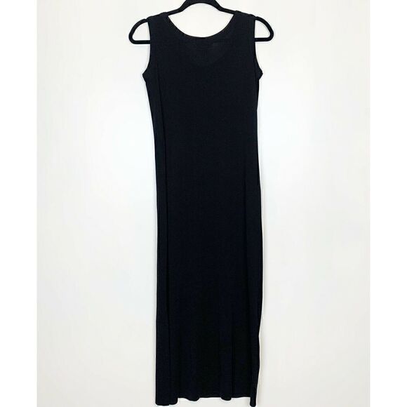 Exclusively Misook Maxi Dress Black Sleeveless S - Picture 2 of 4